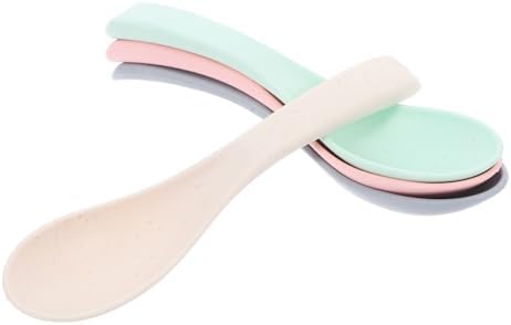 Ergonomic Lightweight Reusable Spoons for Babies and Kids