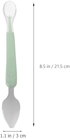 Kisangel Baby Spoon Scraper Portolasffe for Infants Boost