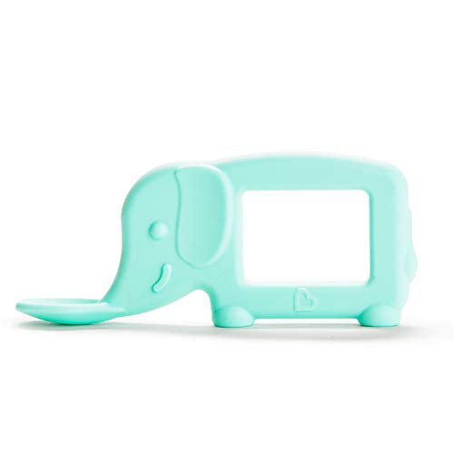 Munchkin Elephant Silicone Teether Spoon Safe Gentle and Perfect for Babies