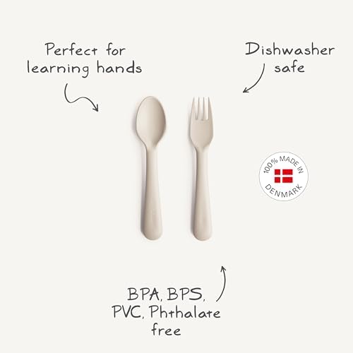 Perfect for Kids meshie Flatware Set Easy to Hold dishwasher safe