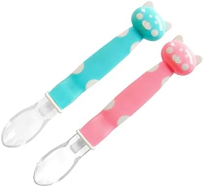 Kisangel 2-Piece Cartoon Kitchen Spoons