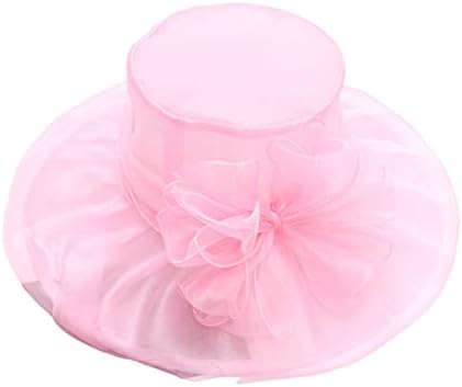 UANGKOU Baby Boy Flower fascinator Petals Wide Brim Beach Hat