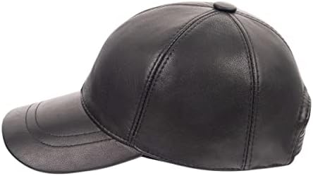 Zessano Genuine Leather Baseball Cap