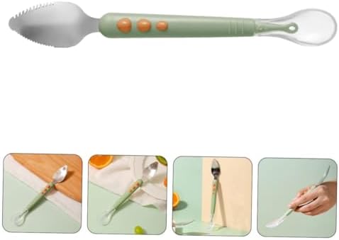 IWOWHERO 2-Piece Silicone Feeding Spoons for Infants