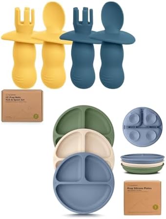 Safest Silicone Baby Feeding Set for Babies Toddlers