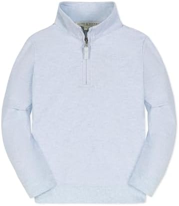 Hope Henry Boys Long Sleeve Half Zip Pullover Sweater