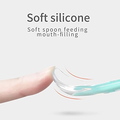 Double-Ended Silicone Baby Food Spoon
