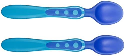 Toddmommy Toddler Spoons Set 4PC Heat Sensing for Baby