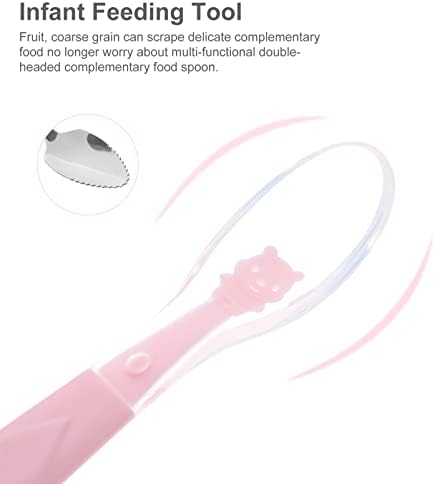 Hemoton Double Head Spoon 304 Stainless Steel
