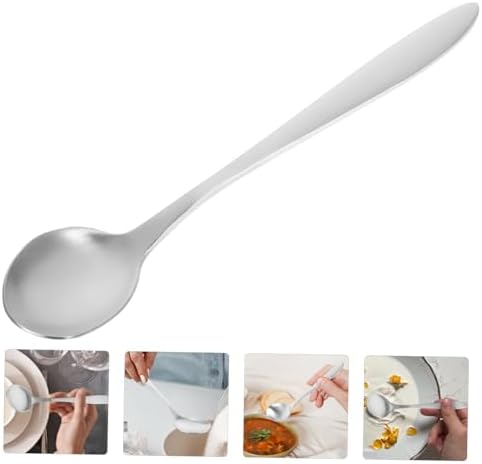 VOSAREA Elder Curved Design Ergonomic Feeding Spoon