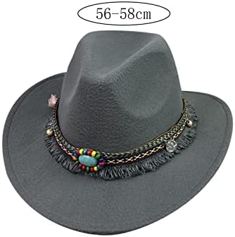 Wide Brim wool Fedora Hats for Men