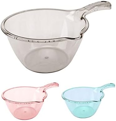 Ergonomic Non-Slip Long Handle Pink Water Spoon Durable Kitchen Tool