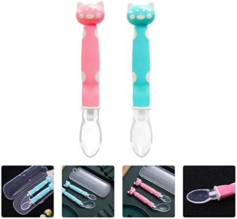 Kisangel 2-Piece Cartoon Kitchen Spoons