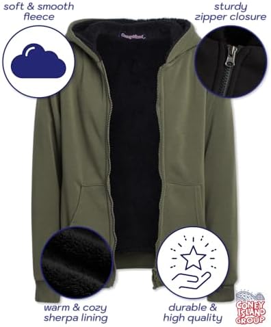 Coney Island Boys Cozy Fleece Sweatshirt
