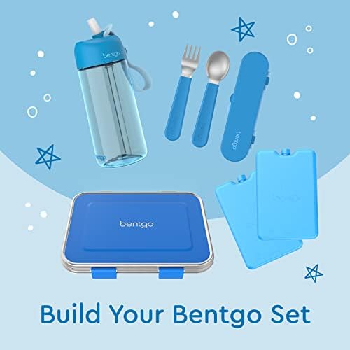 Bentgo Kids Stainless Steel Utensil Set Reusable Lunch Pieces for School Beyond