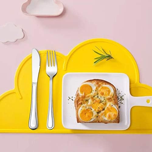 LIANYU 12-Piece Kids Silverware Set Stainless Steel