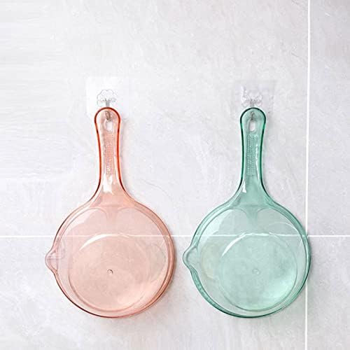 Ergonomic Non-Slip Long Handle Pink Water Spoon Durable Kitchen Tool