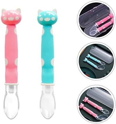 Kisangel 2-Piece Cartoon Kitchen Spoons