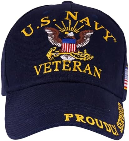 Trendy Zone 21 US Navy Hat for Men Women - Officially Licensed