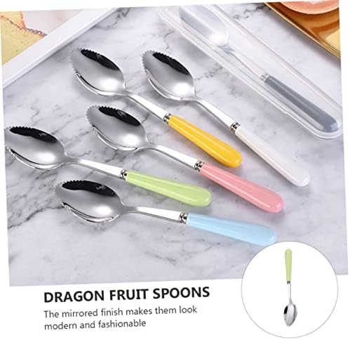 Serrated Baby Spoons for Easy Fruit Removal