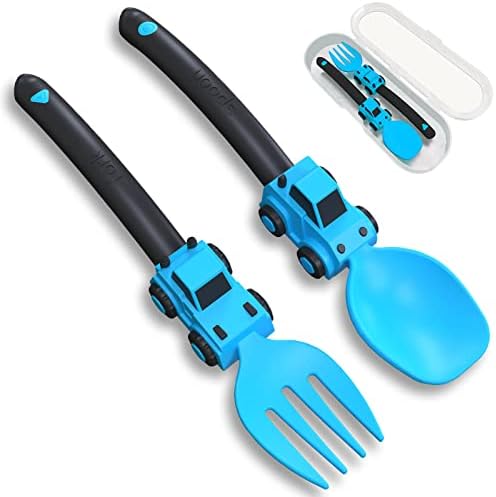 Construction-themed Toddler Utensils Set