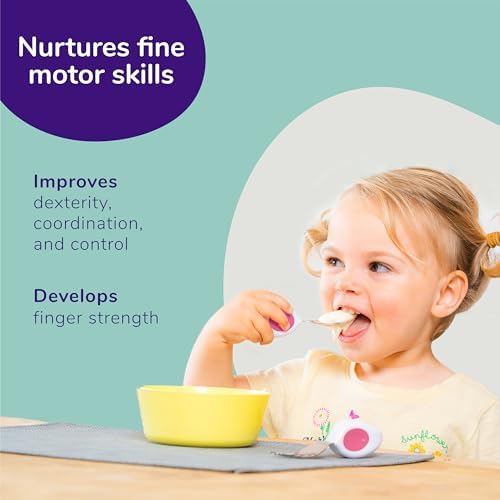 Doddl Toddler Utensils BPA-Free Set for 1-3 Year Olds
