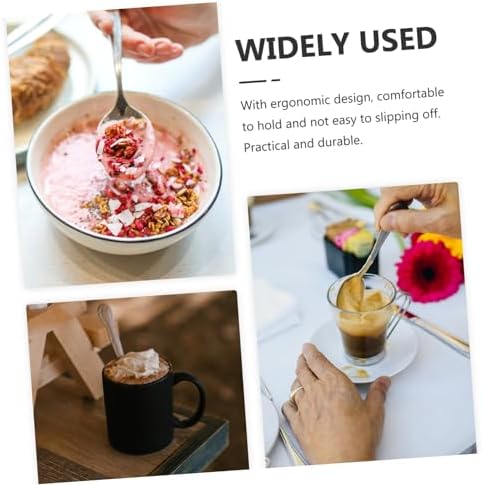 VOSAREA Elder Curved Design Ergonomic Feeding Spoon