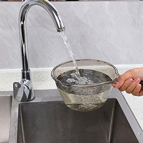 Transparent Water Scoop with Spout Pink