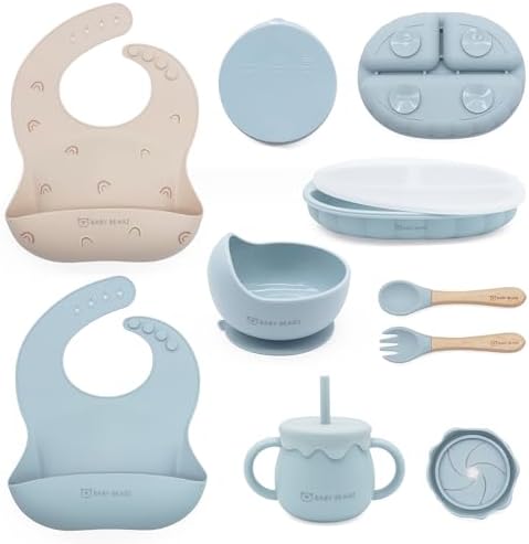 Gentle Silicone Baby Feeding Set for Weaning