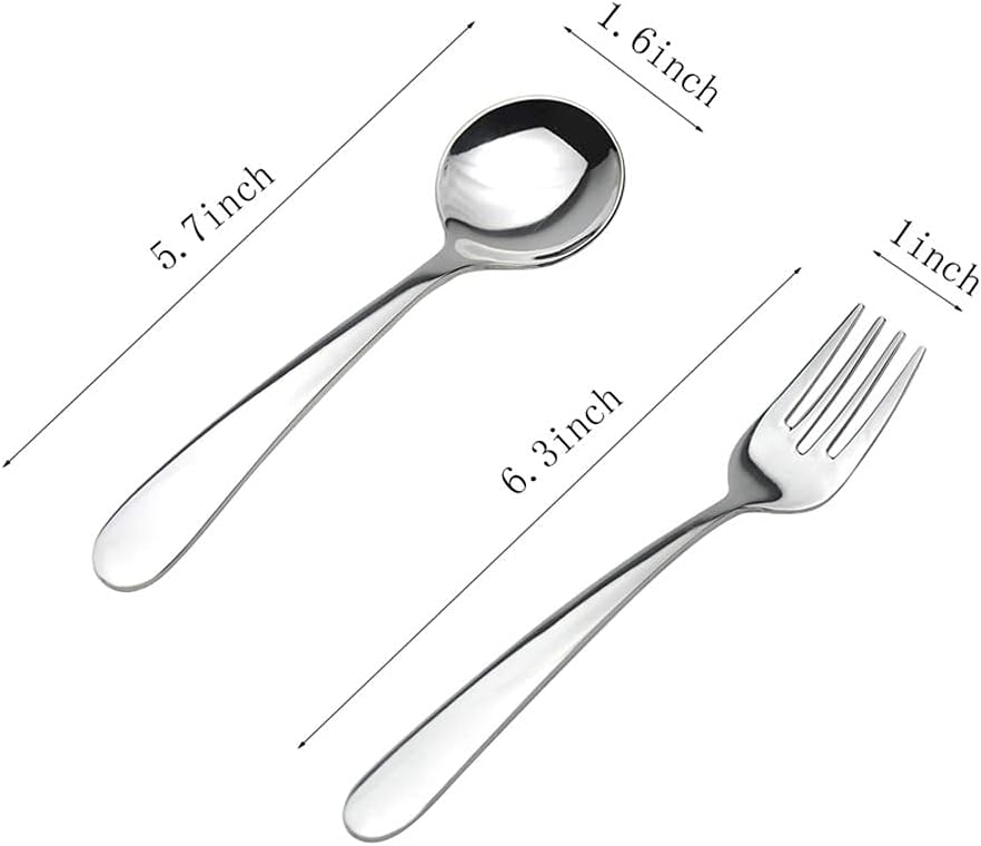 Safe and Durable Stainless Steel Kids Lunch Set for School