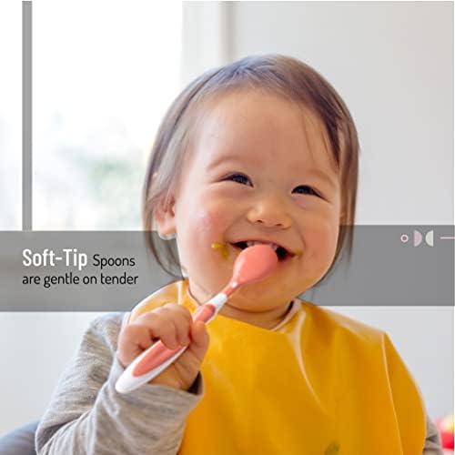 Mr Pen Baby Spoons Soft-Tip Silicone Spoon Set for Baby