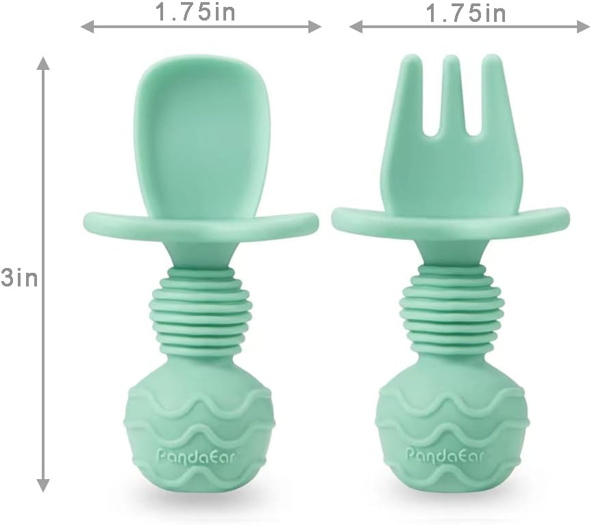 Self-Feeding Baby Spoon Set for 3 Months