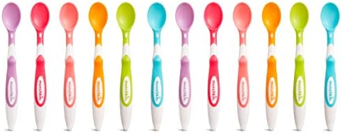 Munchkin Sounds Best 12-Piece BPA-Free Baby Spoons Soft Tips