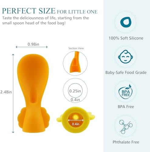 Perfect Baby Spoon Safety Gift Set for Anytime Meals