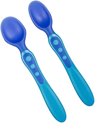 Toddmommy Toddler Spoons Set 4PC Heat Sensing for Baby