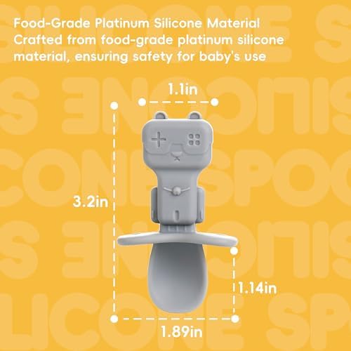 Silicone Baby Spoons 3PCS