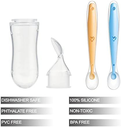PandaEar 2-Piece Baby Spoon Set
