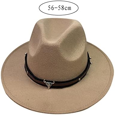 Versatile Panama Hats with Belt Buckle