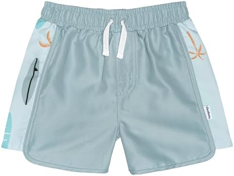 Gerber Baby Boys Toddler Long Sleeved Rashguard Swim Set