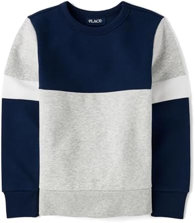 The Childrens Place Boys Premium Long Sleeve Sweater