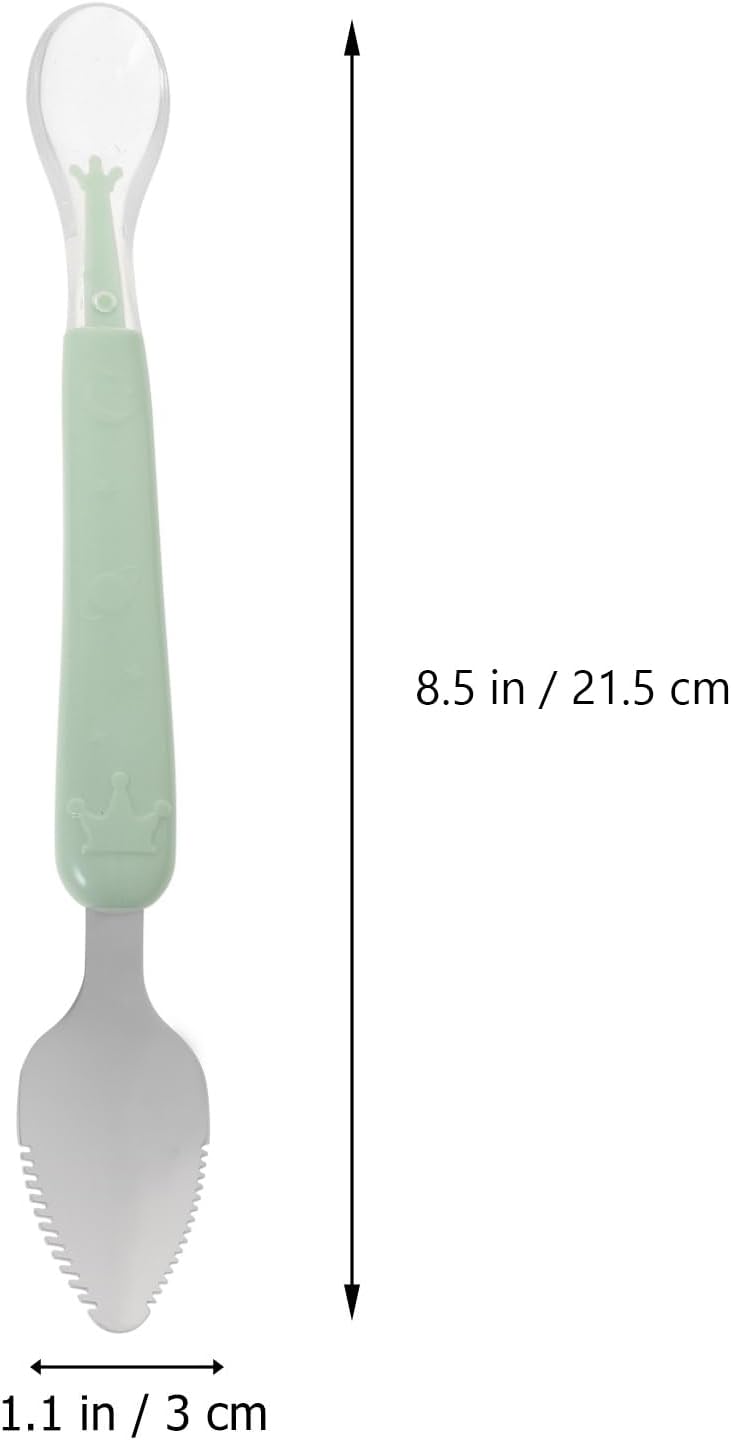 Kisangel Baby Spoon Scraper Portolasffe for Infants Boost