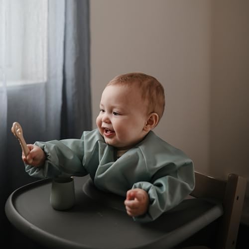 Mushie Silicone First Feeding Baby Spoons 2 Pack