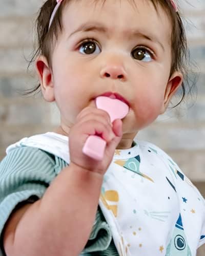 Stephen Joseph Silicone Spoon Set Cute Safe for Babies
