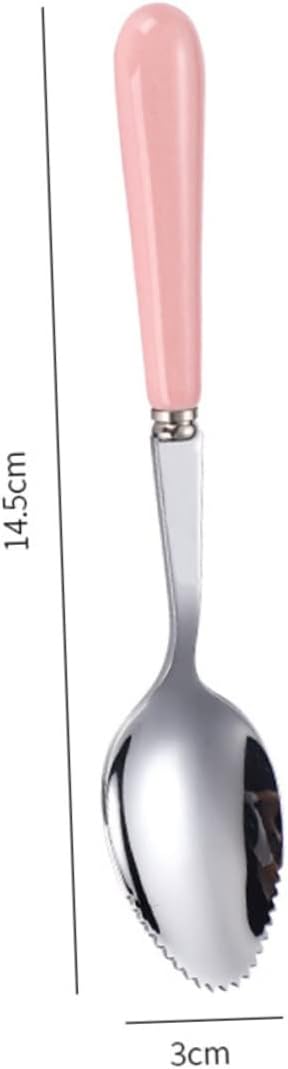 Serrated Baby Spoons for Easy Fruit Removal