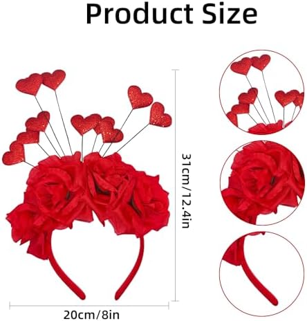 Heart Flower Headband Candle for Coordination