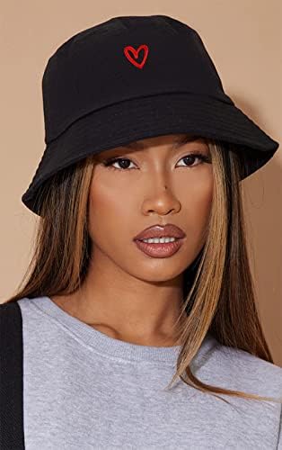 XYIYI Embroidered Bucket Hat for Women Girls