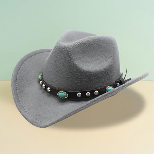 Vintage Emerald Tweed Cowgirl Hat