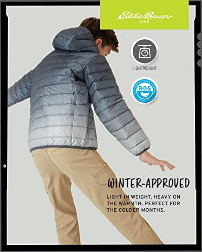 Eddie Bauer Boys Jacket - Weather Resistant Down Coat