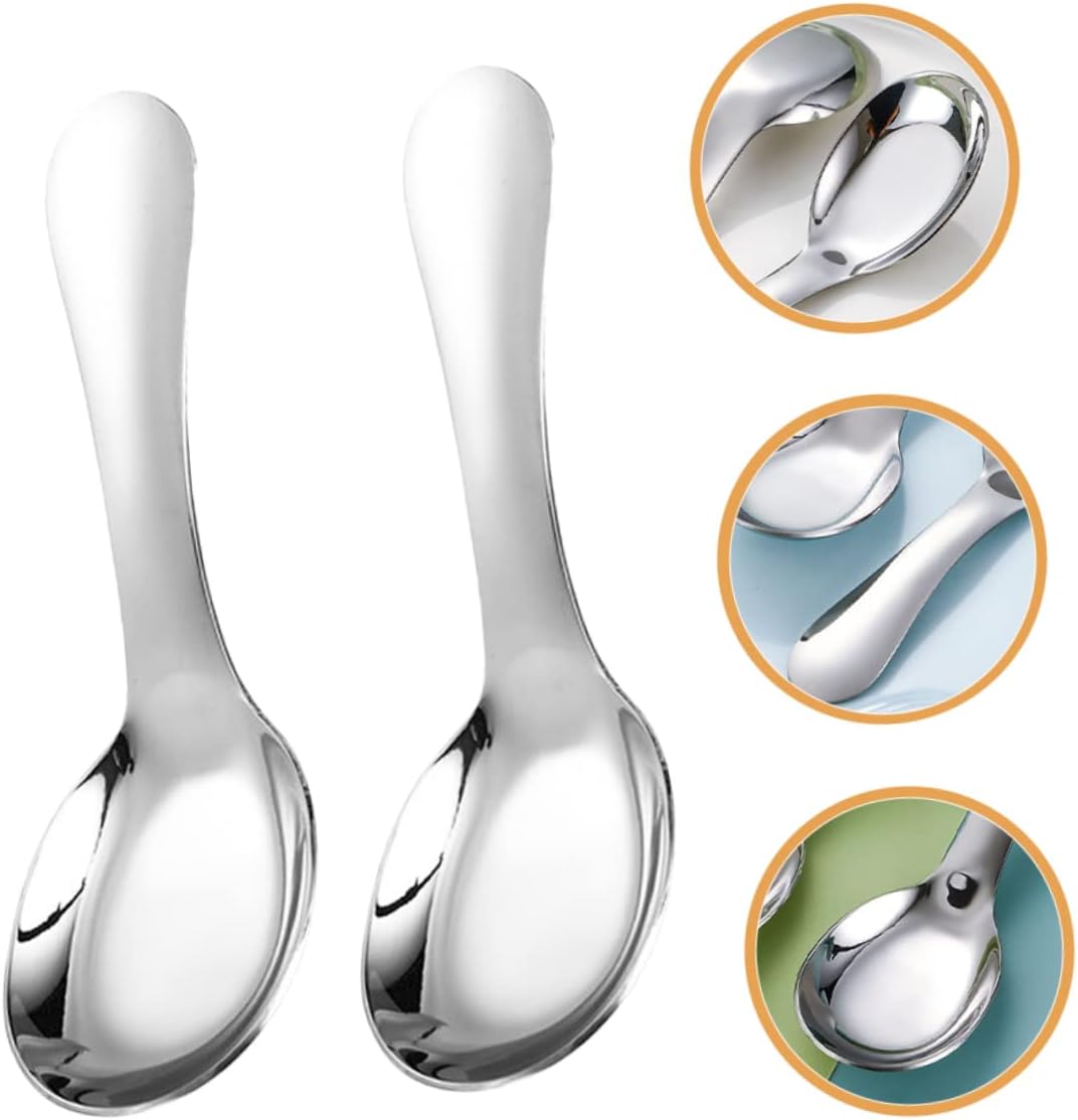 Luxshiny 2Pc Kids Utensils for Babies