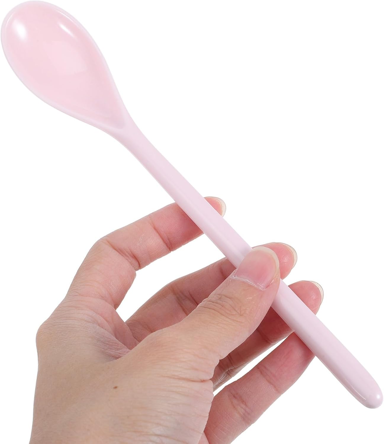 Ergonomic Long Handle Baby Spoons for Kids and Adults